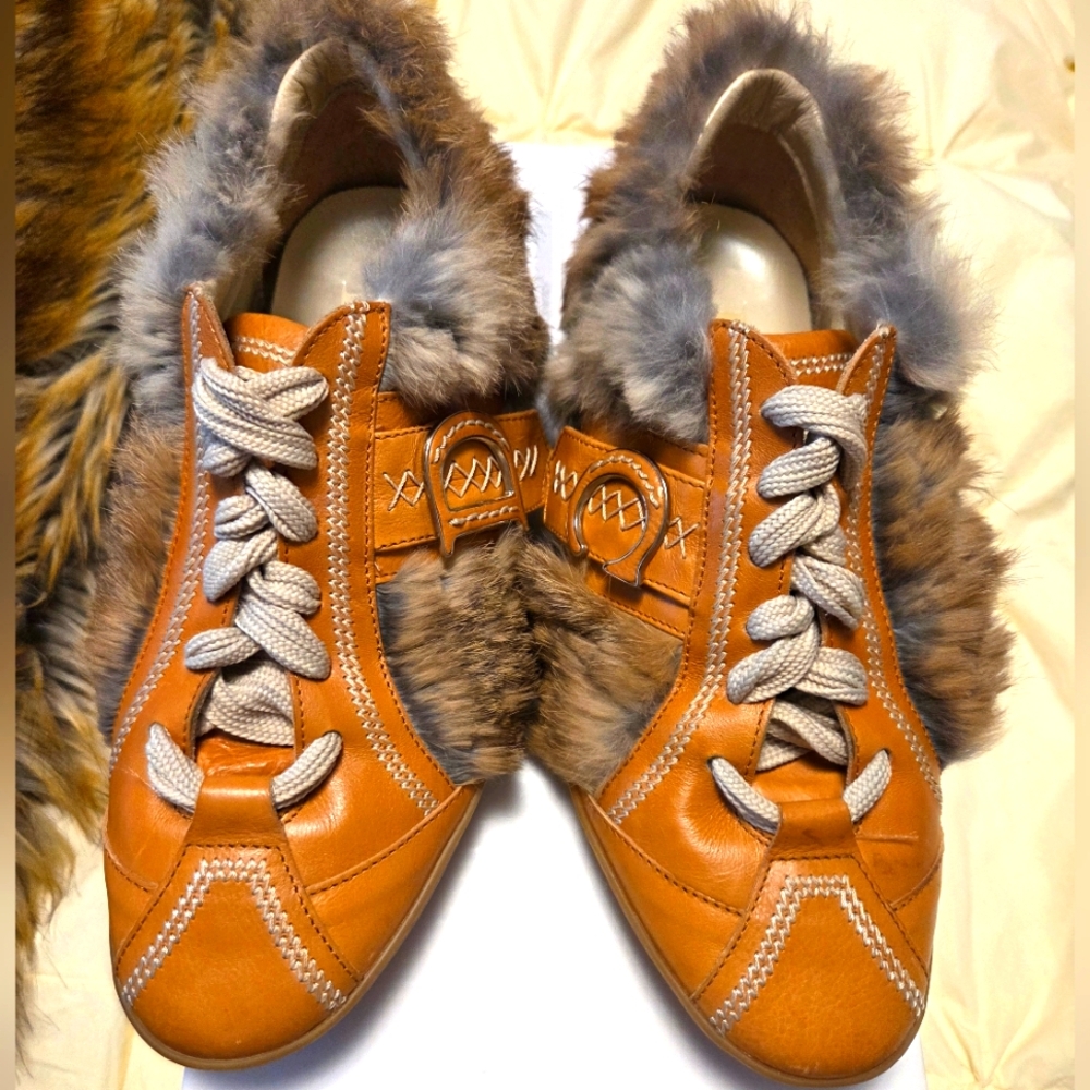 Dior, Fur, Super Comfortable Sleek Walking Shoes.😍 NWOT